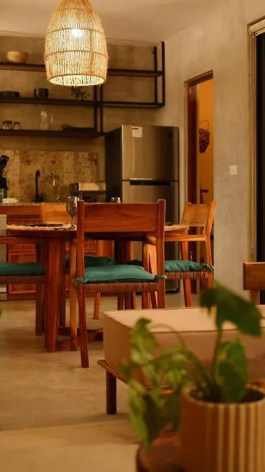 度假居 Casa Changuito Jungle-Based Villa In 图卢姆 墨西哥