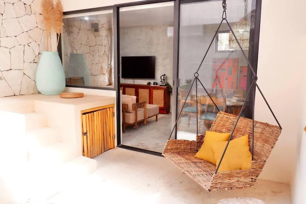 Casa Changuito Jungle-Based Villa In 图卢姆 度假居